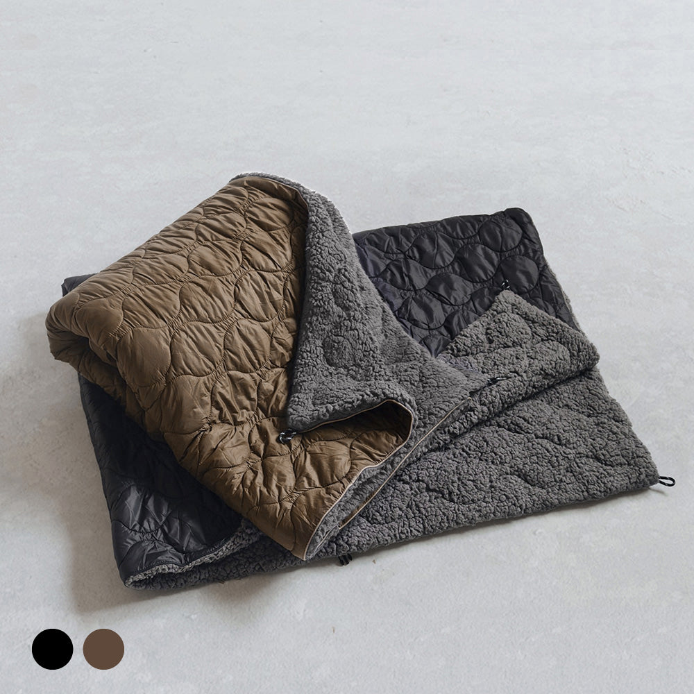 The Eco Down Sherpa Fleece Blanket – BROOKLYN OUTDOOR COMPANY 日本