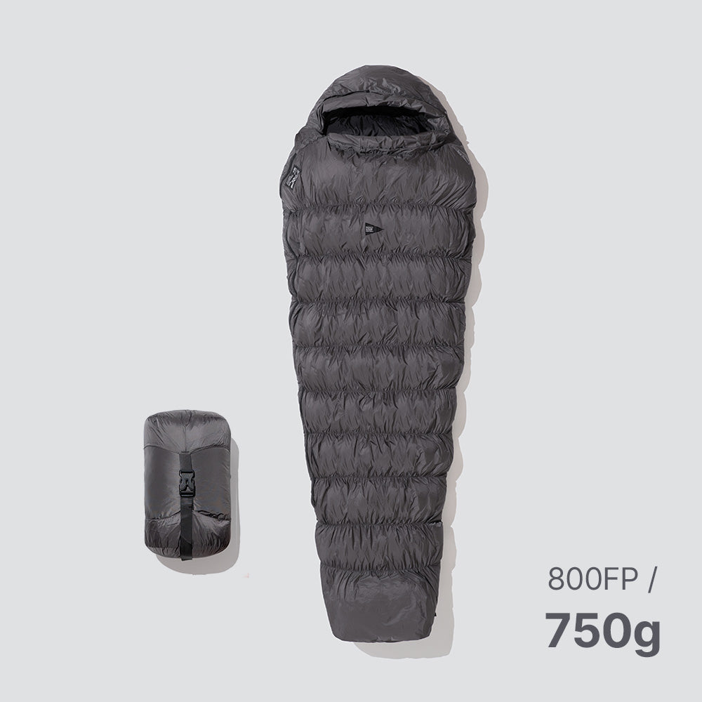 BROOKLYN OUTDOOR (BOC) 750g 寝袋/シュラフ 10%OFF☆BLACK FRIDAY】The Catskills Peak+ Sleeping Bag 800FP