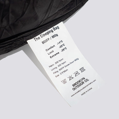 【5/7〜新価格￥33,980⇒￥44,980】The Catskills Sleeping Bag 800FP / 900g