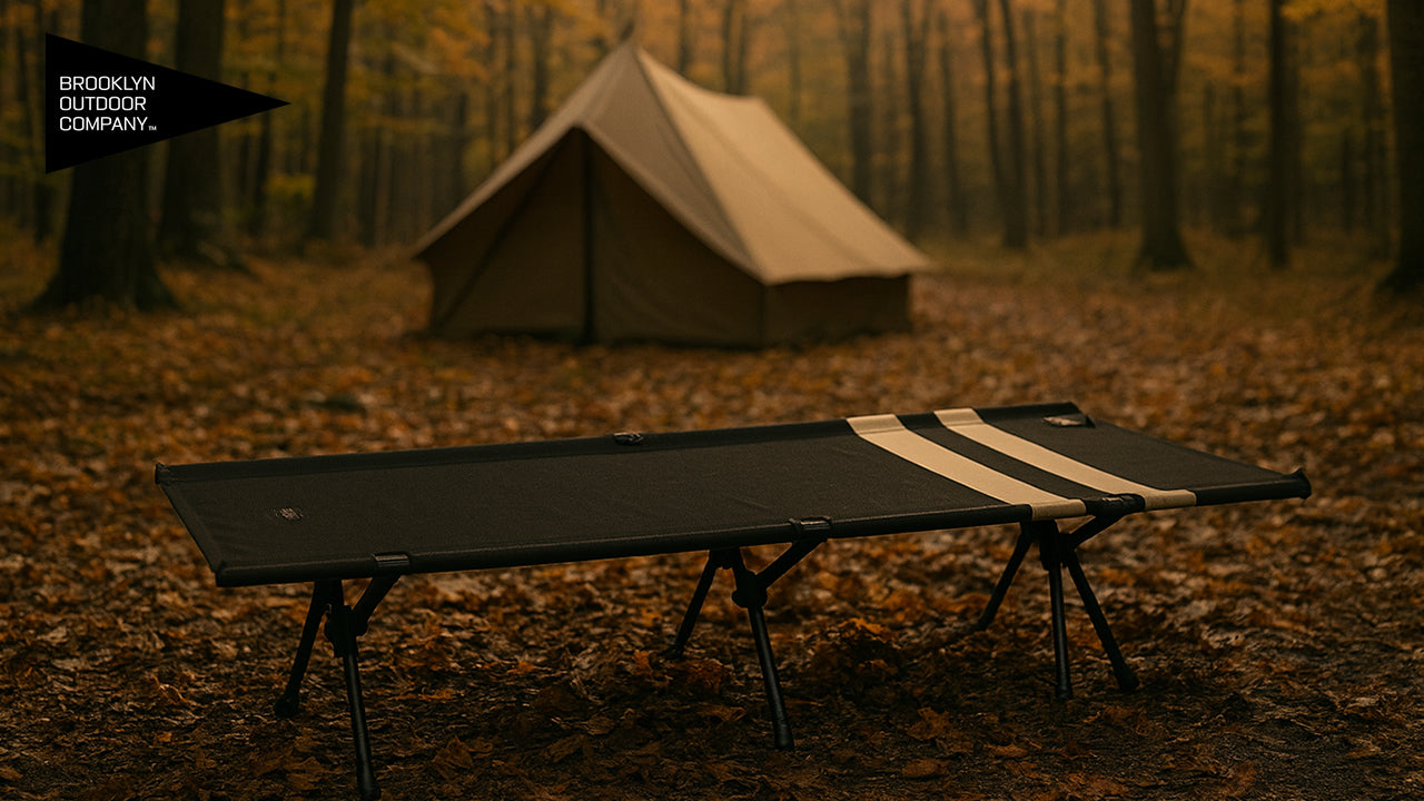 人気の「The 600D Folding Cot」に新色登場。変わらぬ寝心地と静音性に新たな選択肢を追加