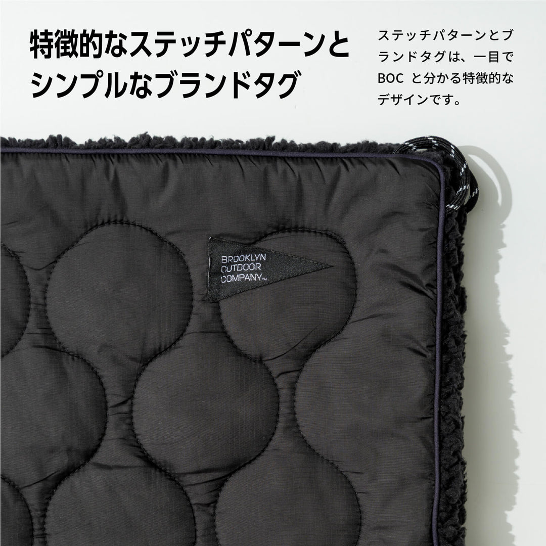 新色】【送料無料】The Eco Down Thermal Sherpa Blanket – BROOKLYN