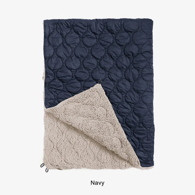 The Eco Down Sherpa Fleece Blanket