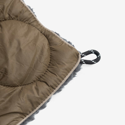 The Eco Down Sherpa Fleece Blanket