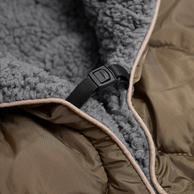 The Eco Down Sherpa Fleece Blanket