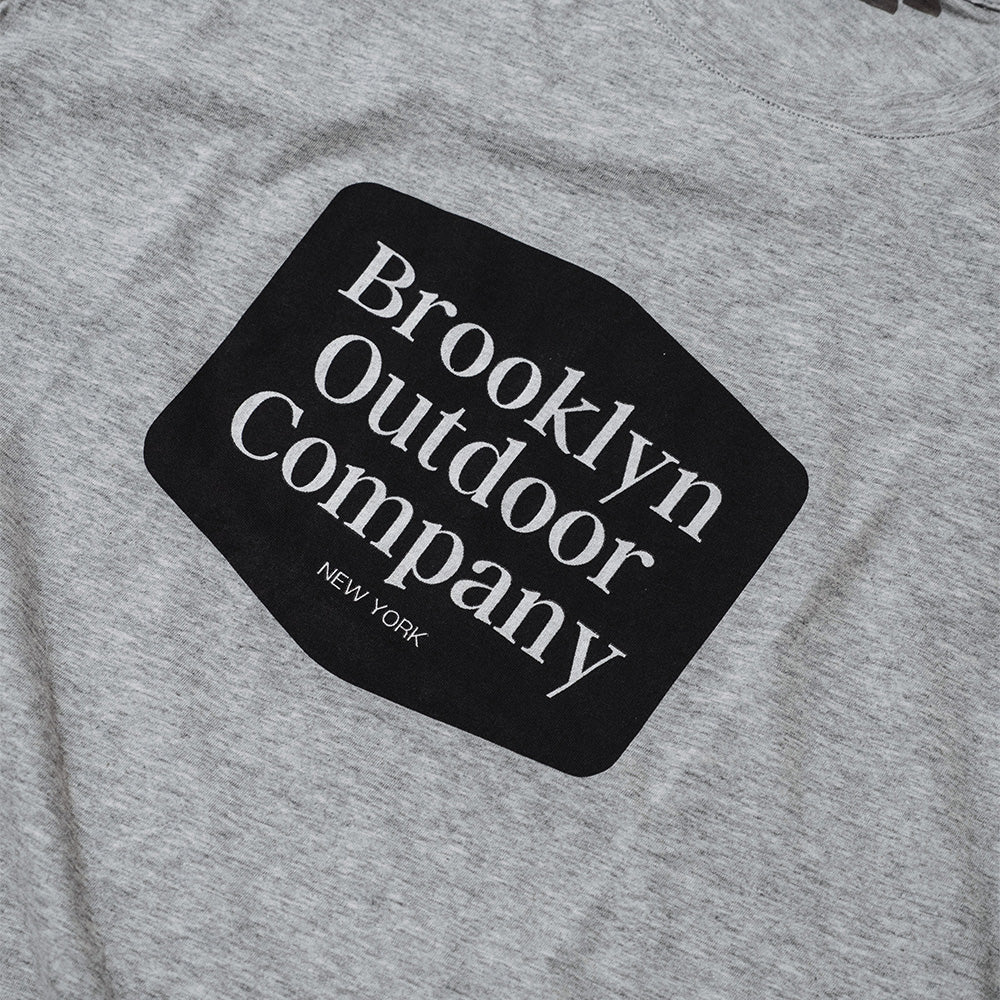 BROOKLYN OUTDOOR COMPANY コットン　600D M グレー 30%OFF】The Recycled Cotton T Shirts GRAY – BROOKLYN OUTDOOR