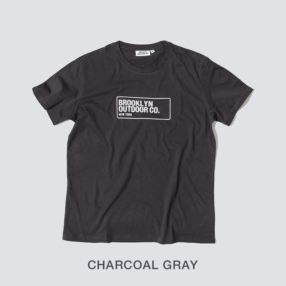 The Recycled Cotton T Shirts CHARCOAL GRAY