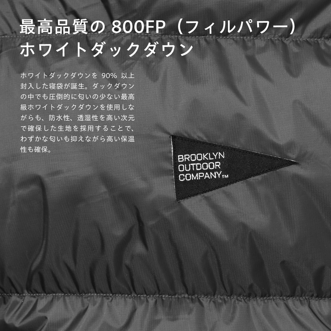 新品 The Catskills Sleeping Bag 800FP 600g 新春SALE開催中！10%OFF】【即納スタート】【送料無料】The Catskills