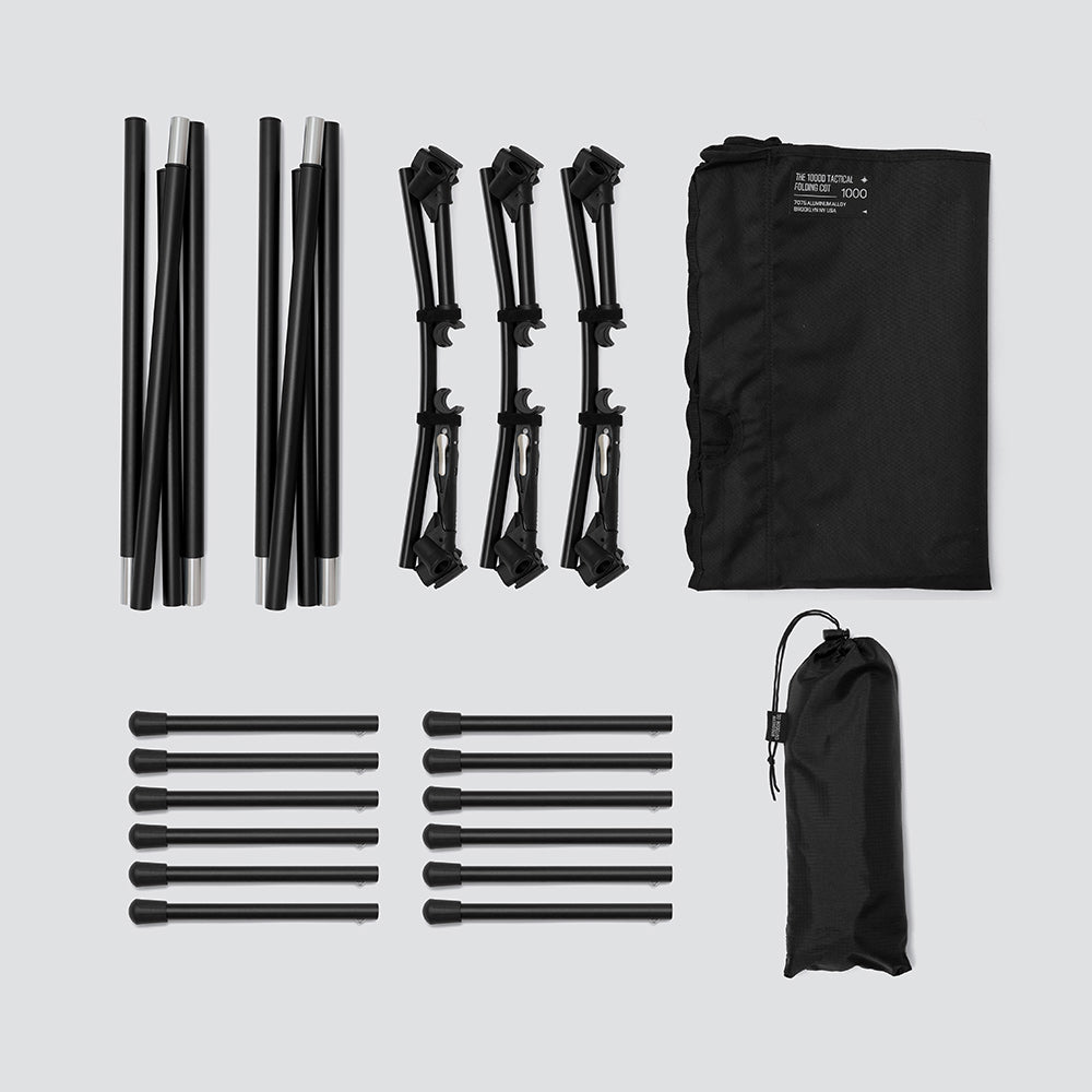 The 1000D Tactical Folding Cot M – BROOKLYN OUTDOOR COMPANY 日本