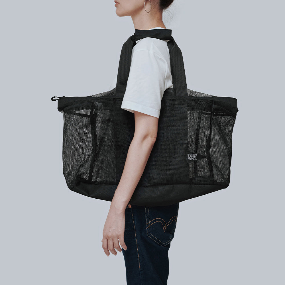 The Mesh Gear Tote – BROOKLYN OUTDOOR COMPANY 日本公式サイト