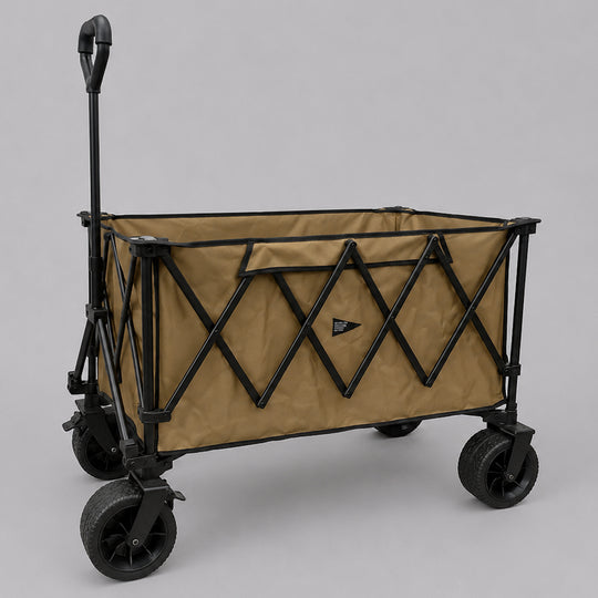 SAMPLE】The Folding Wagon XL COYOTE – BROOKLYN OUTDOOR COMPANY