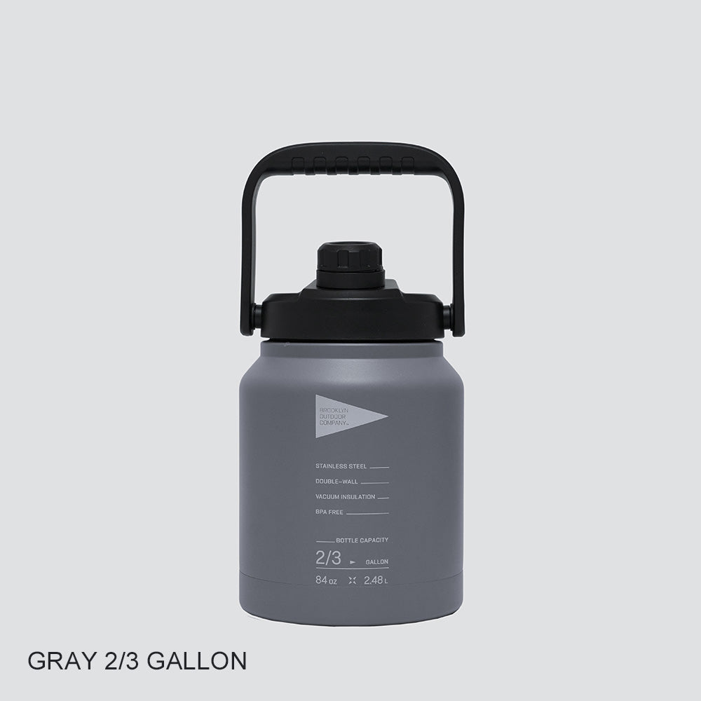 blue jug / No.15号 Hydrojug Hydro Jug 73 oz Blue With Straw & Black Snakeskin