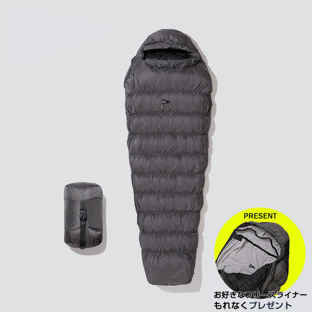 BROOKLYN OUTDOOR COMPANY 寝袋 800FP 1200G The Catskills Peak+