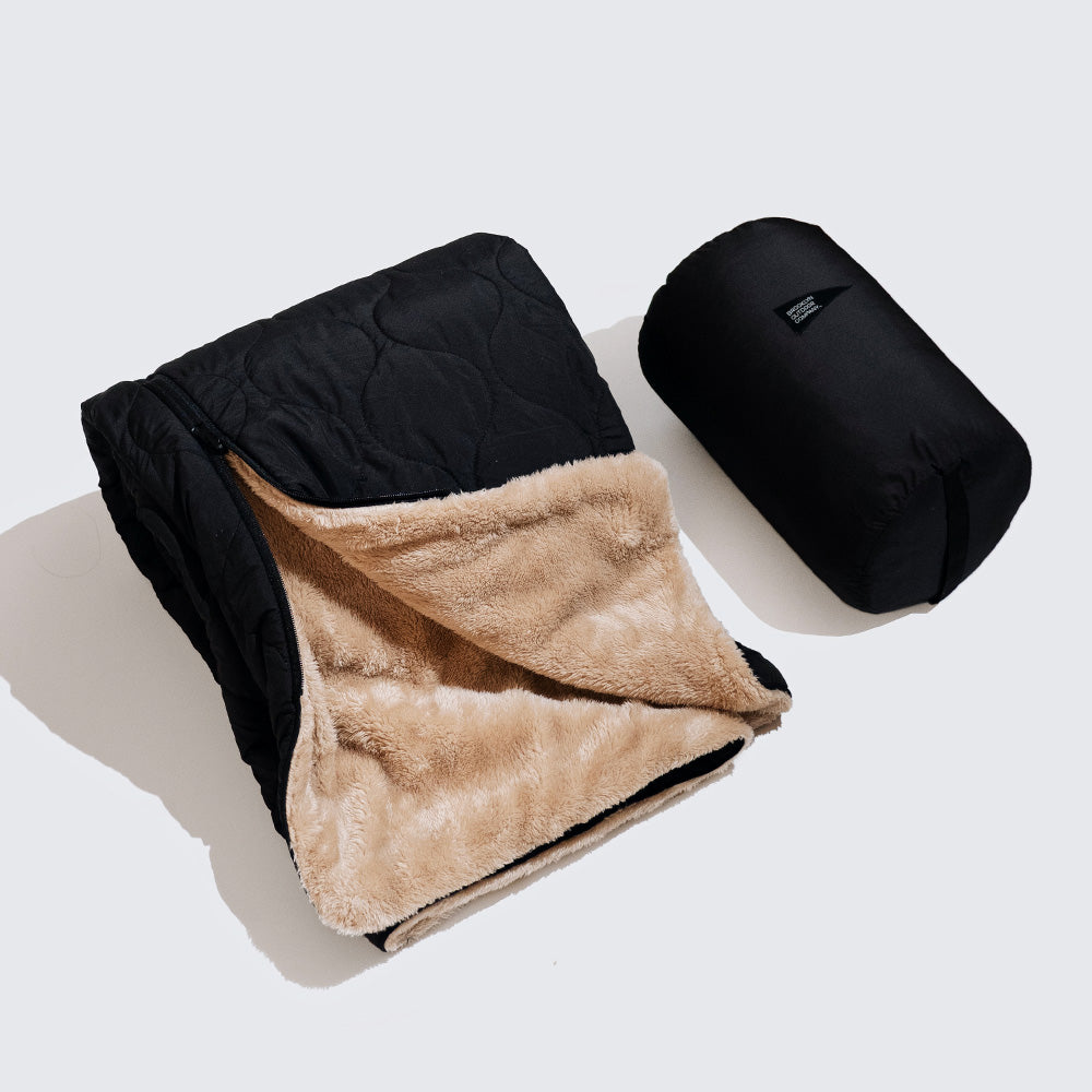 The Eco Down Thermal Fleece Blanket Zip-Up