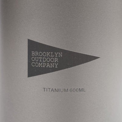 The Titanium Long Bottle 600ml